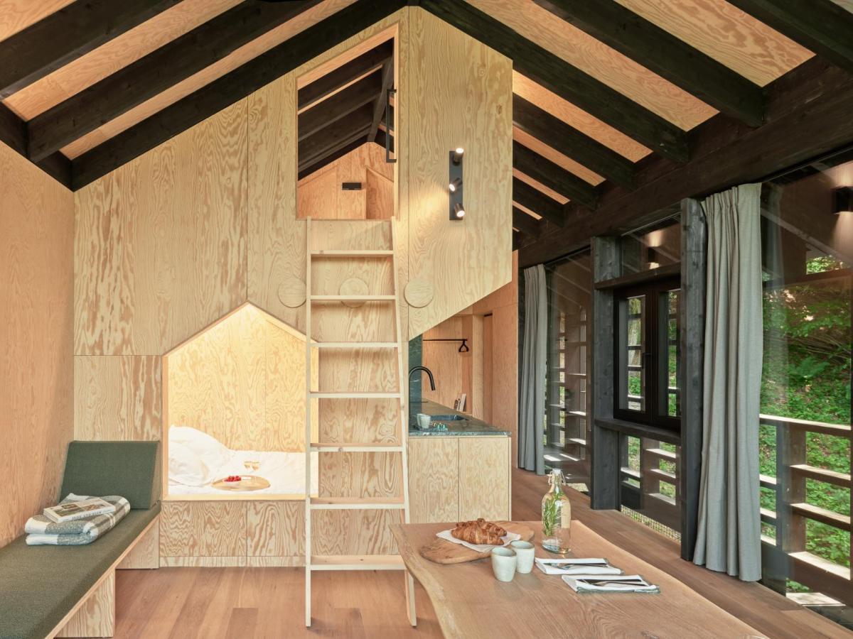 Hutstuf The Beaver & Private Outdoor Spa La-Roche-en-Ardenne Exteriör bild