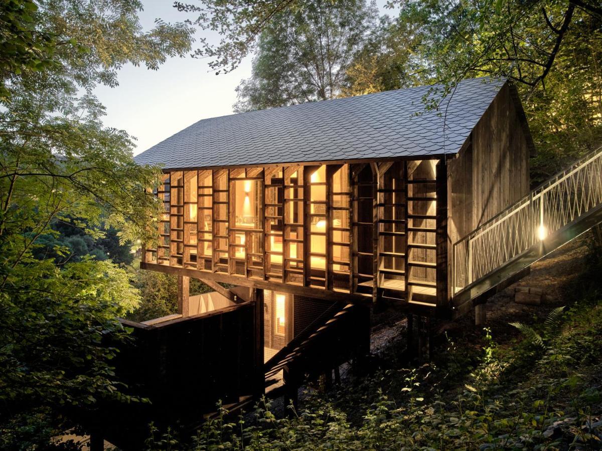 Hutstuf The Beaver & Private Outdoor Spa La-Roche-en-Ardenne Exteriör bild