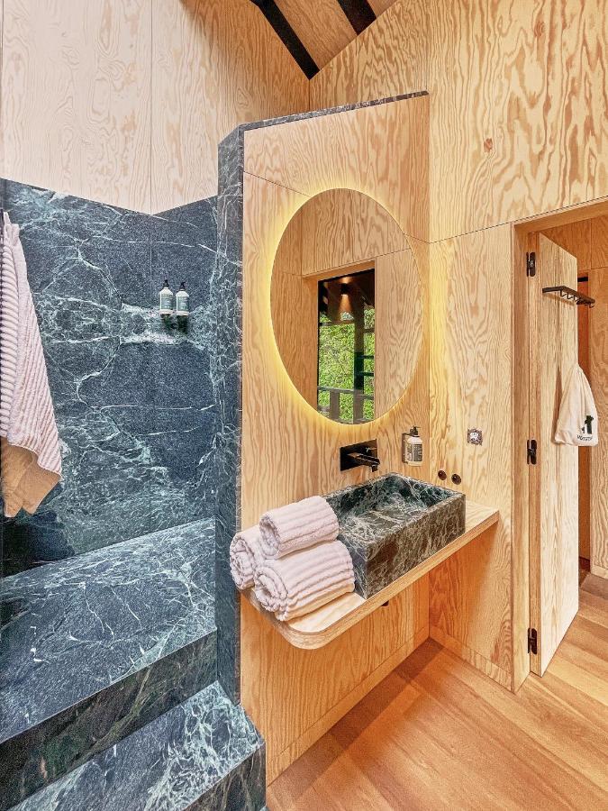 Hutstuf The Beaver & Private Outdoor Spa La-Roche-en-Ardenne Exteriör bild