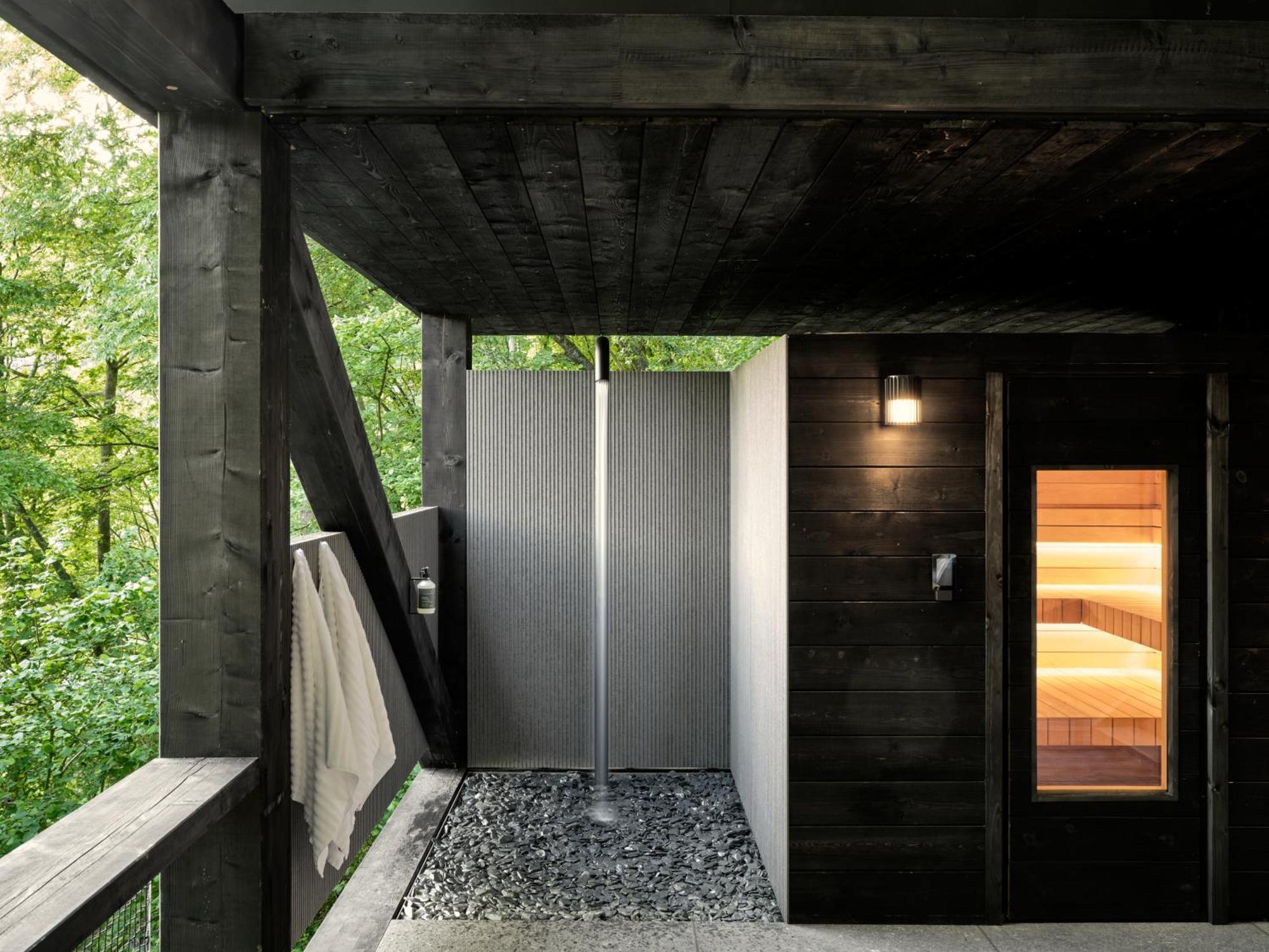 Hutstuf The Beaver & Private Outdoor Spa La-Roche-en-Ardenne Exteriör bild
